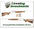 [SOLD] Browning BAR White Gold Medallion 300!